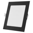 LED recessed luminaire NEXXO, square, silver, 12.5W, with change CCT, EMOS