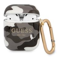 Guess GUA2UCAMG AirPods cover black/black Camo Collection, Guess