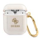 Guess GUA2UCG4GD AirPods cover gold/gold Glitter Collection, Guess