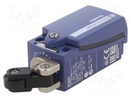 Limit switch; lever R 20,2mm, plastic roller Ø14mm; NO + NC TELEMECANIQUE SENSORS