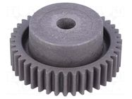 Spur gear; whell width: 45mm; Ø: 93mm; Number of teeth: 29; ZCL ELESA+GANTER