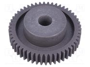 Spur gear; whell width: 35mm; Ø: 148mm; Number of teeth: 72; ZCL ELESA+GANTER