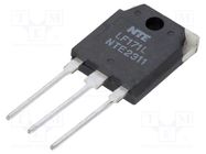 Transistor: NPN; bipolar; 450V; 15A; 115W; TO3P NTE Electronics