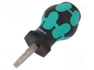 Screwdriver: standard; Torx®; TX30; STUBBY; Blade length: 25mm WERA
