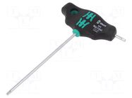 Screwdriver; hex key; HEX 2.5mm; 400; Blade length: 100mm WERA