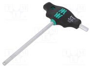 Screwdriver; hex key; HEX 8mm; with holding function; 400 WERA