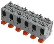 TERMINAL BLOCK, WTB, 6POS, 24-8AWG