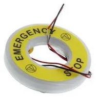 ILLUMINATED LEGEND RING, 240V, RED, 60MM