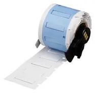 LABEL, HEAT SHRINK, 3.175MMX25.4MM, WHT