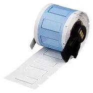 LABEL, HEAT SHRINK, 6.35MMX25.4MM, WHT