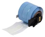 LABEL, HEAT SHRINK, 6.35MMX50.8MM, WHT