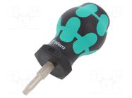 Screwdriver: standard; Torx®; TX25; STUBBY; Blade length: 25mm WERA
