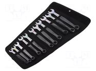 Wrench-set; combination spanner; steel; Joker 6003; 11pcs. WERA