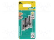 Countersink; 6mm,12mm,16mm; wood,metal,plastic; 3pcs; tool steel WOLFCRAFT