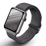 Uniq Aspen Braided Strap for Apple Watch 1/2/3/4/5/6/7/8/SE/SE2 40/38/41mm - Gray, UNIQ