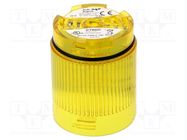 Signaller: lighting; LED; yellow; 24VDC; IP65; Ø50x69mm; -30÷60°C AUER SIGNAL