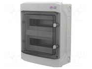 Enclosure: for modular components; IP65; light grey; ECH; IK07 ETI POLAM