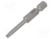 Screwdriver bit; Torx®; TX15; Overall len: 50mm; PROFESSIONAL 