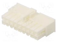 Connector: wire-wire/PCB; plug; female; PIN: 18; Mini-Fit Jr; 600V MOLEX