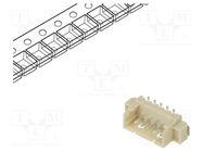 Connector: wire-board; socket; male; 1.25mm; PIN: 5; SMT; 250V; 1A ADAM TECH