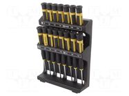 Kit: screwdrivers; precision; hex key,Phillips,slot,Torx® PROXXON