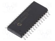 IC: PIC microcontroller; 128kB; 32MHz; SMD; QFN28; PIC24; 8kBSRAM MICROCHIP TECHNOLOGY