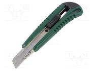 Knife; 18mm; Handle material: plastic GRAND