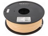 Filament: PLA PRO; Ø: 1.75mm; beige; 205÷225°C; 1kg QOLTEC