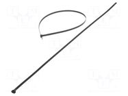 Cable tie; L: 1200mm; W: 12.5mm; black; polyamide; 1112N; Ømax: 380mm FIX&FASTEN