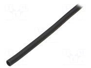 Protective tube; Size: 10; polyamide 12; black; L: 50m; PIS; UL94V-0 PMA