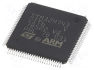 IC: ARM microcontroller; 400MHz; LQFP100; 1.71÷3.6VDC; -40÷85°C STMicroelectronics