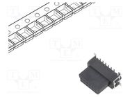 Connector: PCB to PCB; female; PIN: 12; 1.27mm; -55÷125°C; UL94V-0 ADAM TECH