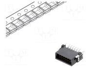 Connector: PCB to PCB; male; PIN: 12; 1.27mm; -55÷125°C; UL94V-0 ADAM TECH