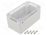 Enclosure: multipurpose; X: 65mm; Y: 115mm; Z: 55mm; polycarbonate GAINTA