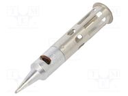 Tip; conical; 1mm; for gas soldering iron WELLER