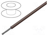 Wire; EcoGen®,EcoWire Metric; stranded; Cu; 1mm2; MPPE; brown; 600V ALPHA WIRE