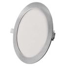 LED recessed luminaire NEXXO, round, silver, 18W, with change CCT, EMOS