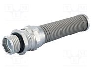 Cable gland; with strain relief,with earthing; PG16; IP68 HUMMEL