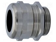 Cable gland; with earthing; PG21; IP68; brass; HSK-M-EMC HUMMEL