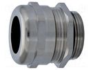Cable gland; with earthing; M50; 1.5; IP68; brass; HSK-M-EMC HUMMEL