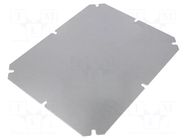Mounting plate; steel; W: 215mm; L: 265mm; Thalassa TBS SCHNEIDER ELECTRIC