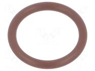 O-ring gasket; FPM; Thk: 2mm; Øint: 14mm; brown; -20÷200°C ORING USZCZELNIENIA TECHNICZNE