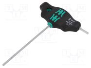 Screwdriver; hex key; HEX 3mm; with holding function; 400 WERA