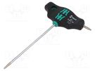 Screwdriver; Torx®; TX07; with holding function; 400 WERA