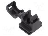 Bracket; polyamide 6; BFH; -40÷105°C; black; Size: 7 PMA