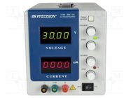 Power supply: laboratory; single-channel,adjustable; 0÷30VDC 