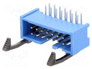 Connector: IDC; socket; male; PIN: 14; angled 90°; THT; 2.54mm; 2x12 TE Connectivity