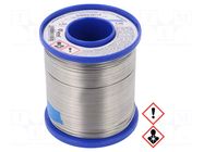 Tin; lead-based; Sn60Pb38Cu2; 1mm; 1kg; reel; 183°C; 2.2%; Flux: SW26 CYNEL