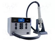 Station: hot air; digital,with push-buttons; 1000W; 100÷480°C ATTEN
