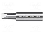 Tip; chisel; 6.5mm; for  soldering iron ATTEN